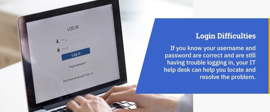 Login-difficulties